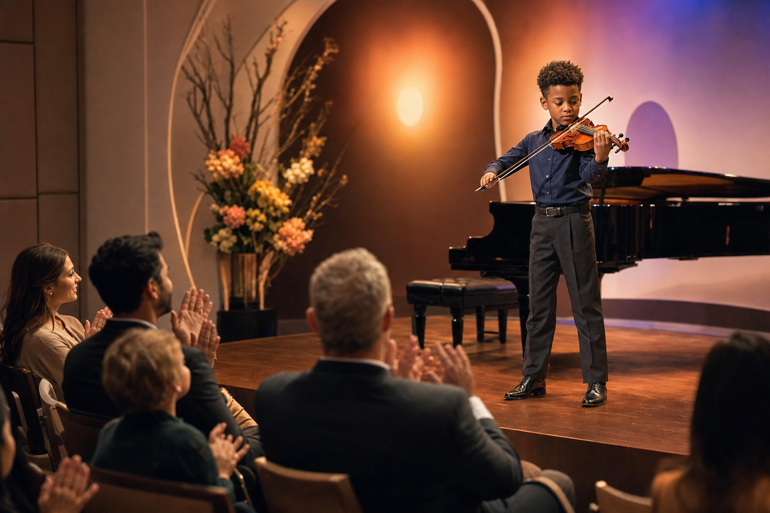 Sofia Rivera at recital